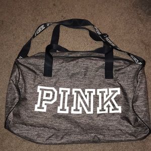 pink victoria secret duffle bag